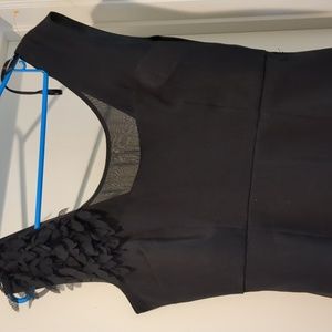 Worthington size 6 black cocktail dress